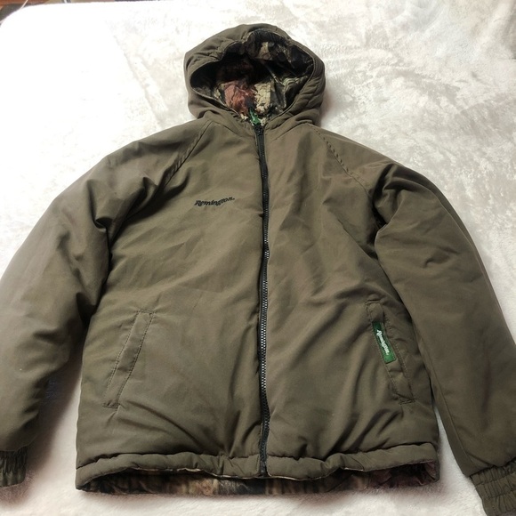 Remington Reversible Youth Winter Camo Jacket Med - Picture 3 of 12
